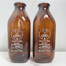 Pair quart amber for sale  Greensboro