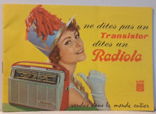 Radiola radio télévision d'occasion  Marseille IV