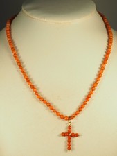 Collier corail ancien d'occasion  Tocane-Saint-Apre