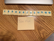 Rummikub replacement tiles for sale  Ulen