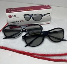 2 pares de óculos LG AG-F310 3D compatíveis com HDTVs LG Cinema 3D comprar usado  Enviando para Brazil