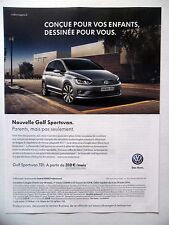Advertising volkswagen golf d'occasion  Expédié en Belgium