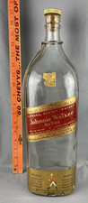 Vintage Johnnie Walker Etiqueta Vermelha Garrafa de 1 Galão Carimbo Fiscal Superior de Cortiça 17" de Altura comprar usado  Enviando para Brazil