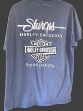 Usado, 76th Annual Sturgis South Dakota Harley Davidson Pocket Camiseta Grande Ótimo Estado comprar usado  Enviando para Brazil