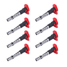 Usado, 8Pcs Kit De Bobina De Ignição Para Vw Touareg Audi A4 A6 A8 Allroad 4.2L V8 077905115Q comprar usado  Enviando para Brazil