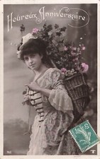 Happy birthday woman d'occasion  Expédié en Belgium