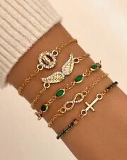 Bracelet pierre verte d'occasion  Artix