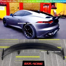 Compatível com Jaguar F-TYPE Coupe 14-21 porta-malas traseiro asa cauda spoiler esportivo carbono real, usado comprar usado  Enviando para Brazil
