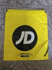 Yellow plastic drawstring for sale  KETTERING