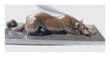 Chien whippet bronze d'occasion  Clugnat