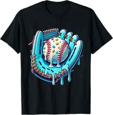 Camiseta de jogador de beisebol design gotejamento sorvete polvilhado comprar usado  Enviando para Brazil