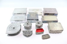 Metal boxes antique for sale  LEEDS