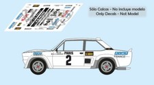 Decals Fiat 131 Rallye Montecarlo 1977 2 1:32 1:43 1:24 1:18 calcas Andruet comprar usado  Enviando para Brazil