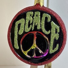 Kurt adler peace for sale  Crawford