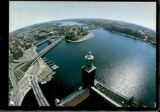 Cartolina stockholm flightview usato  Italia