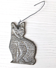 Ornament silver metal for sale  Westfield