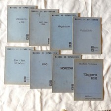 Lot manuels réparation d'occasion  Sennecey-le-Grand