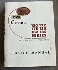 1962 Cessna Anniversary modelo manual de serviço 150-172-175-180-182-185 Series comprar usado  Enviando para Brazil