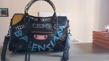 Borsa balenciaga graffiti usato  Vaiano Cremasco