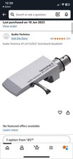 Audio technica headshell for sale  MANCHESTER