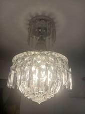 Lampadario cristallo boemia usato  Possagno