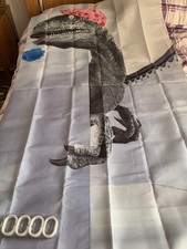 Dinosaur shower curtain for sale  PORTRUSH