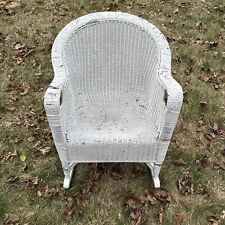 Vintage white wicker for sale  Trenton