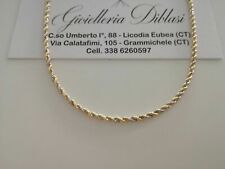 Collana oro 750 usato  Mazzarrone