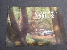 Triumph 2000 original for sale  WEYMOUTH