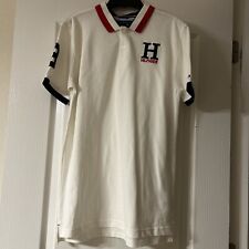 Camisa polo masculina manga curta branca infantil/juvenil Tommy Hilfiger tamanho XL nova sem etiquetas *, usado comprar usado  Enviando para Brazil