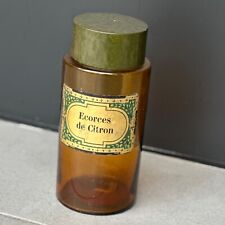 Pharmacy jar amber d'occasion  Expédié en Belgium
