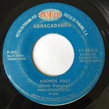 Usado, ABRACADABRA - A Donde Vas LATIN BEAT  7” LISTEN comprar usado  Enviando para Brazil