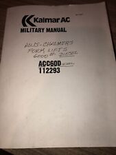 Kalmar military manual for sale  Hot Springs National Park