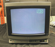 Vintage Sony Trinitron KV-1370R Tubo Colorido TV 13" CRT Retro Gaming comprar usado  Enviando para Brazil