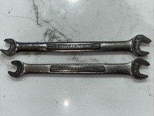 Lote de 2 chaves de extremidade aberta Craftsman VV EUA 6mm/8mm 44502 e 7mm/9mm 44503 comprar usado Lote de 2 chaves de extremidade aberta Craftsman VV EUA 6mm/8mm 44502 e 7mm/9mm 44503 comprar usado  Enviando para Brazil