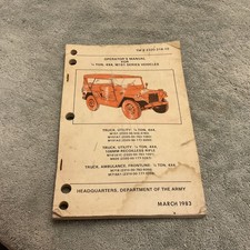 Operators manual m151 for sale  Lewes