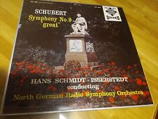 SCHUBERT: Symphony No. 9 “Great” Isserstedt Telefunken Stereo TCS 18041 LP NM comprar usado  Enviando para Brazil