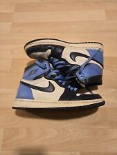 Usado, NIKE AIR JORDAN 1 OG VELA OBSIDIANA 575441-140 TAMANHO 6.5Y UNC azul universitário comprar usado  Enviando para Brazil