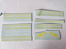 Decals pompier cynophile d'occasion  Allègre
