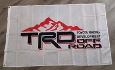 Bandeira TRD Toyota Racing Off-road grande 3x5 pés pista dia carro show garagem comprar usado  Enviando para Brazil