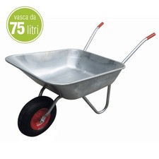 Carriola acciaio zinc. usato  Crotone