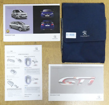 PACOTE CARTEIRA MANUAL DO PROPRIETÁRIO GENUÍNO PEUGEOT 308 2013-2017 E-488 comprar usado  Enviando para Brazil