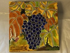 Decorative tile. grapes for sale  Schiller Park