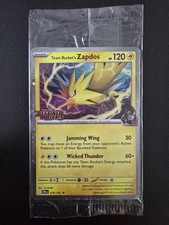 Exclusivo Destined Rivals Team Rocket's Zapdos Promo Estampado 070/182 Selado comprar usado  Enviando para Brazil