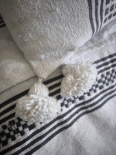 Pom pom blanket for sale  LONDON