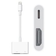 Usado, Adaptador AV digital Lightning Apple MD826ZM/A para porta HDMI para iPhone 6 iPad Air comprar usado  Enviando para Brazil