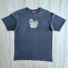Camisa de Skate Vintage BAKER M Amateur Team Skate Tour Andrew Reynolds Desbotada comprar usado  Enviando para Brazil
