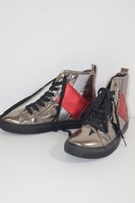ARMANI JEANS SCARPE ANFIBI SHOES TG 37 / 6,5 SNEAKERS DONNA CASUAL, usado comprar usado  Enviando para Brazil