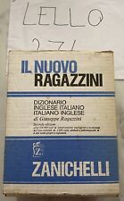 Nuovo ragazzini dizionario usato  Cave