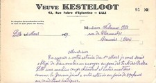 Lille widow kesteloot d'occasion  Expédié en Belgium